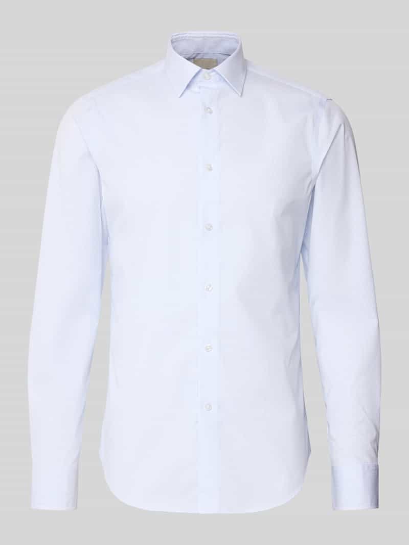 CK Calvin Klein Slim fit zakelijk overhemd met kentkraag