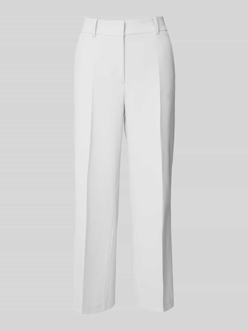 Straight leg stoffen broek met verkort model, model 'CALIFORNIA'