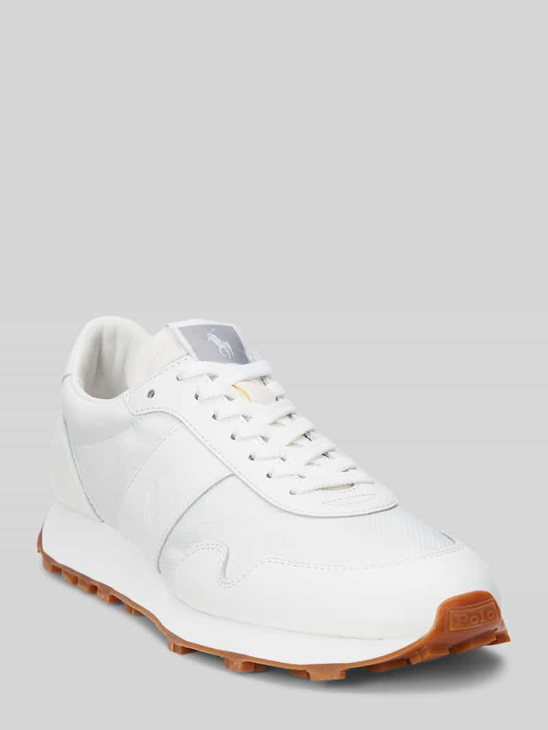 sneakers van echt leer