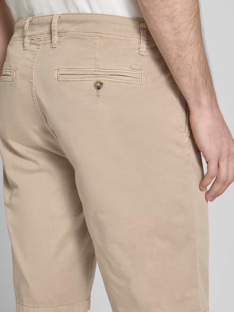 Lerros Regular fit bermuda met achterzakken
