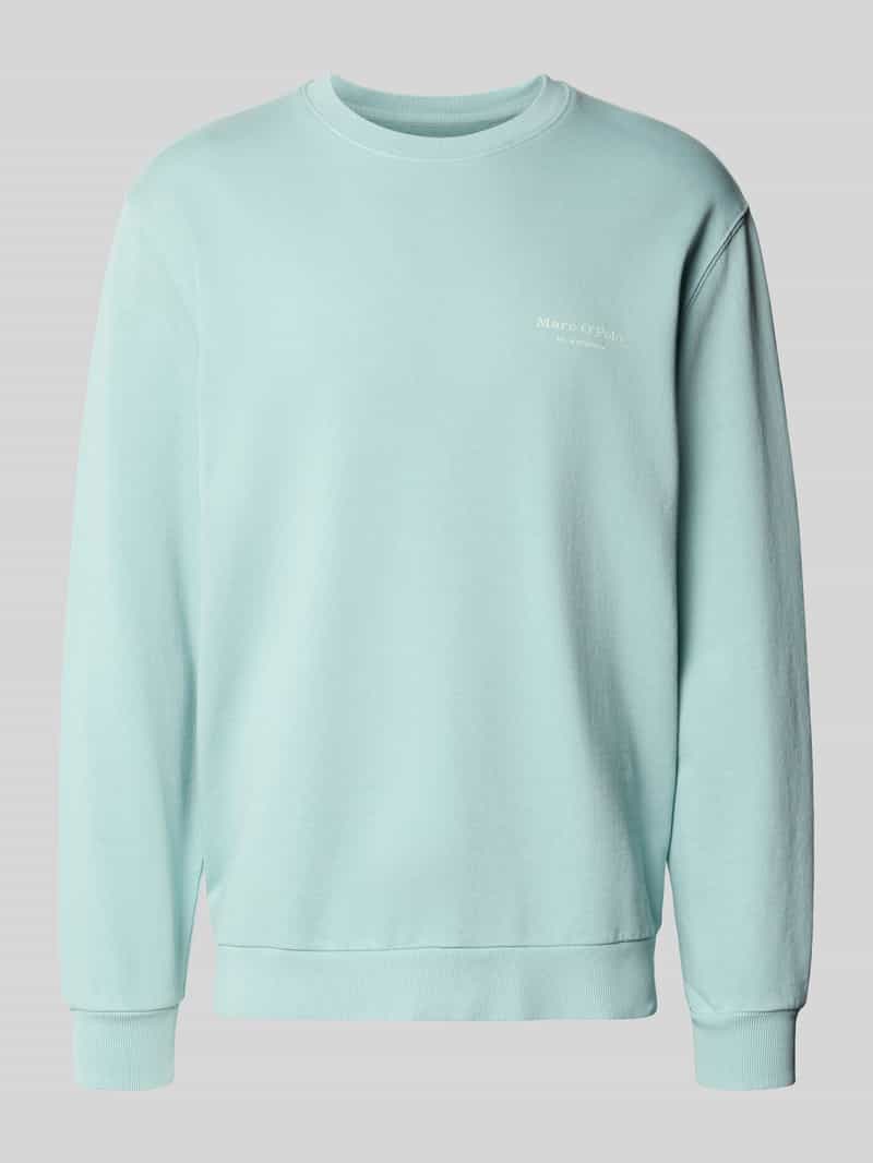 regular fit sweatshirt van puur katoen