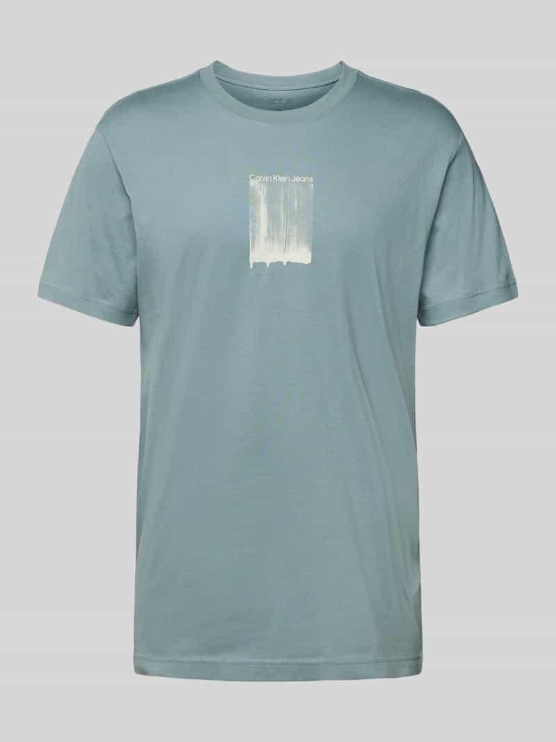 Calvin Klein T-shirt BRUSH STROKE GRAPHIC TEE