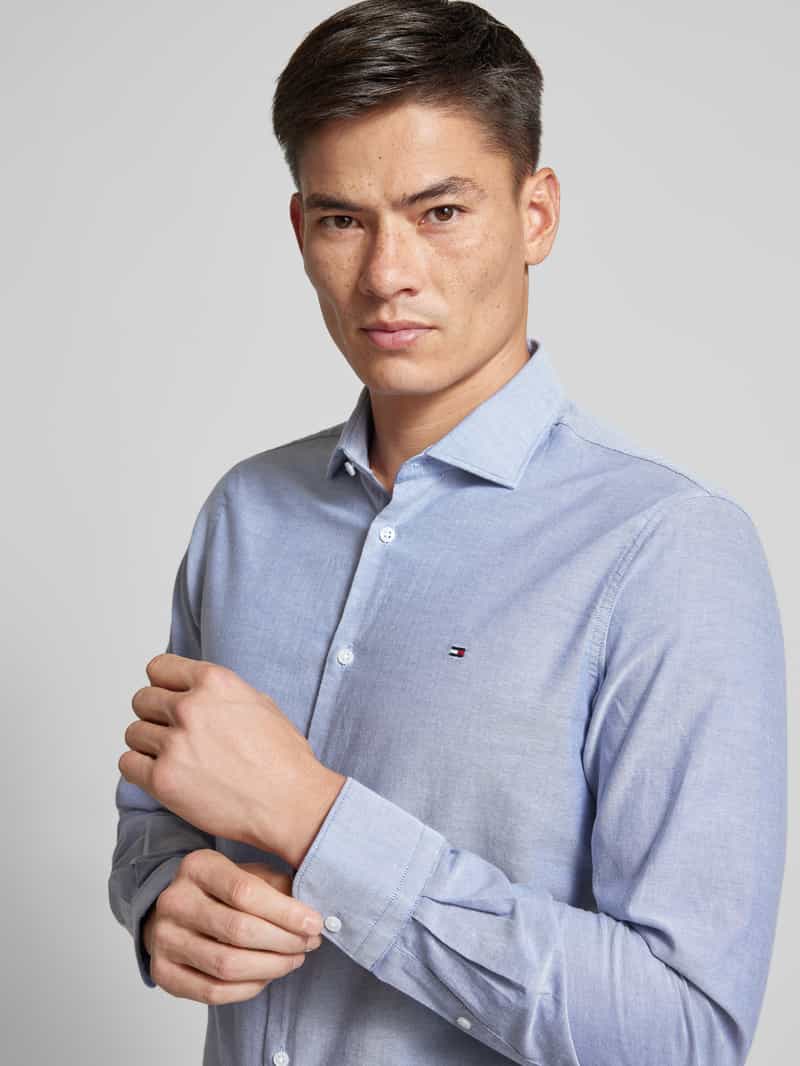 Tommy Hilfiger Tailored Slim fit zakelijk overhemd met knoopsluiting