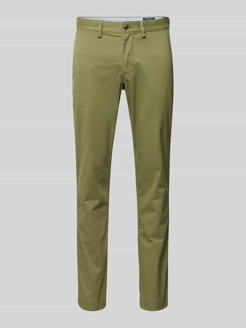 Polo Ralph Lauren Slim stretch fit chino met riemlussen