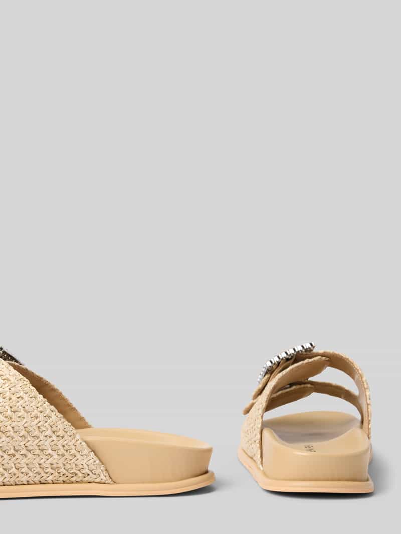 Alma en Pena Slippers in gevlochten look