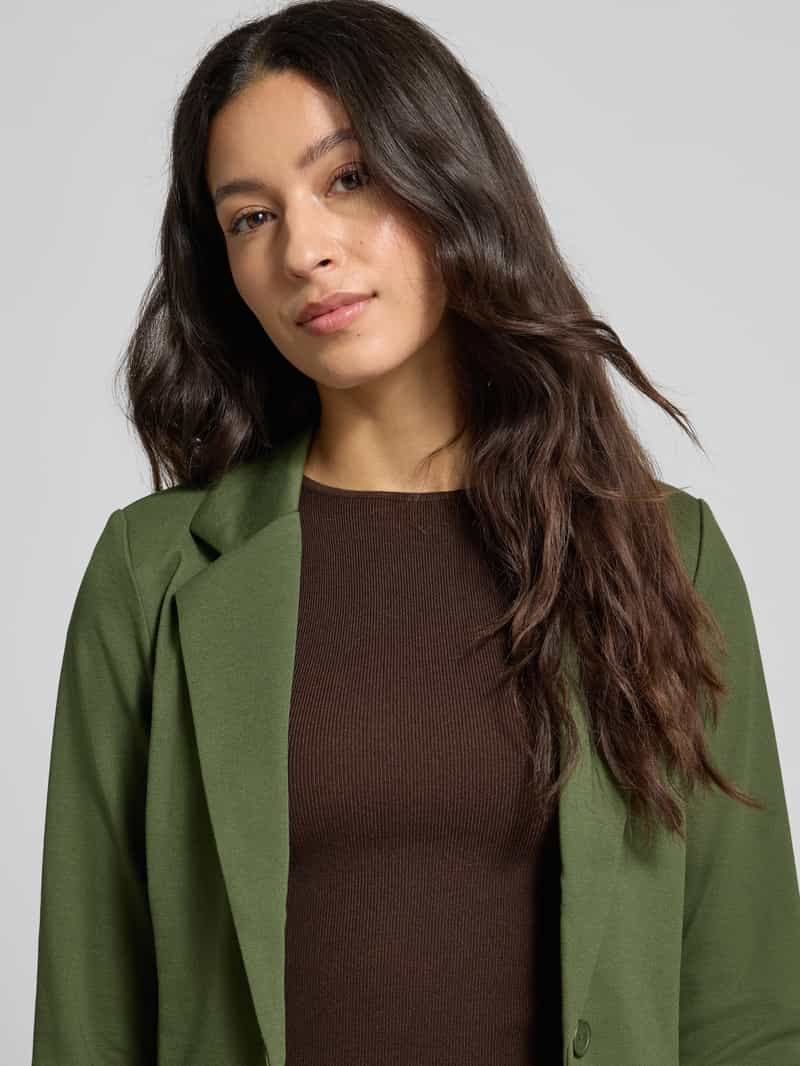 Ichi Slim fit blazer met paspelzakken model 'KATE'