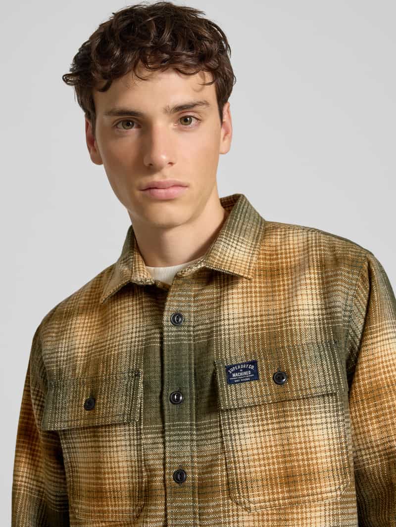 Superdry Overhemdjack met kentkraag