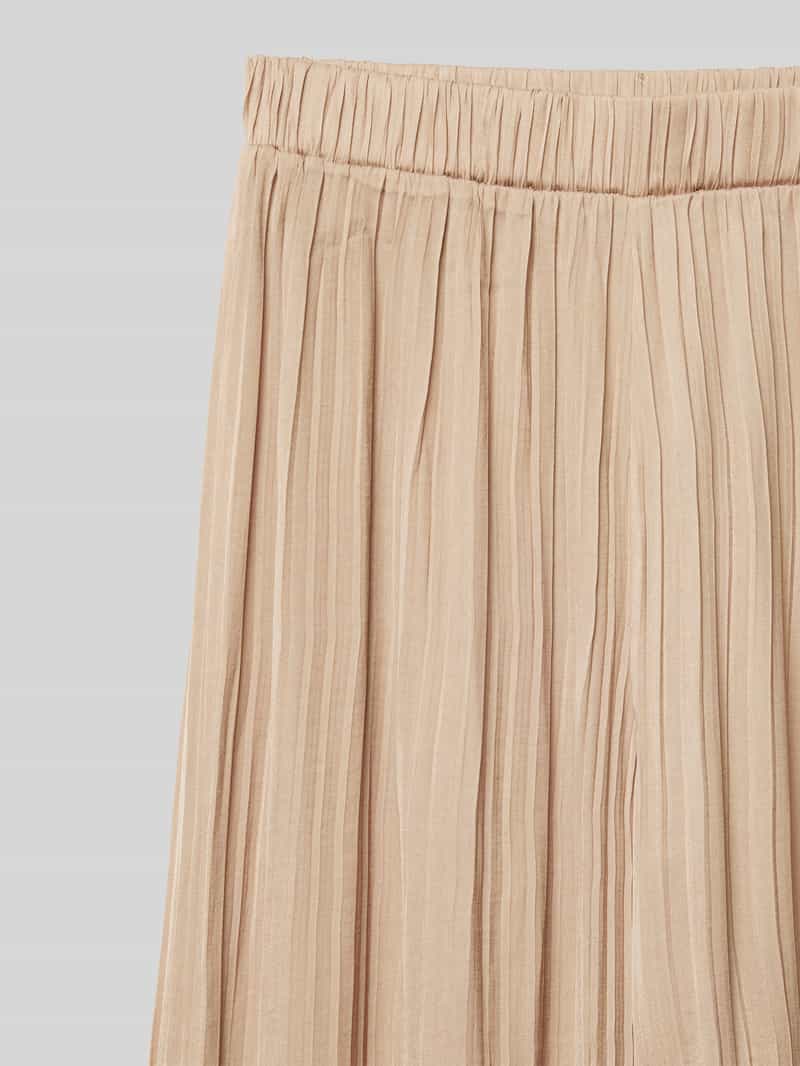s.Oliver RED LABEL Loose fit brede broek met plissé-look