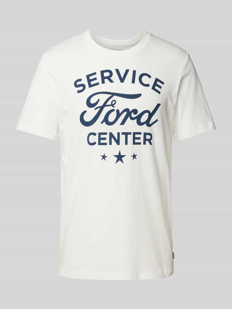 Regular fit T-shirt van puur katoen met Ford®-print