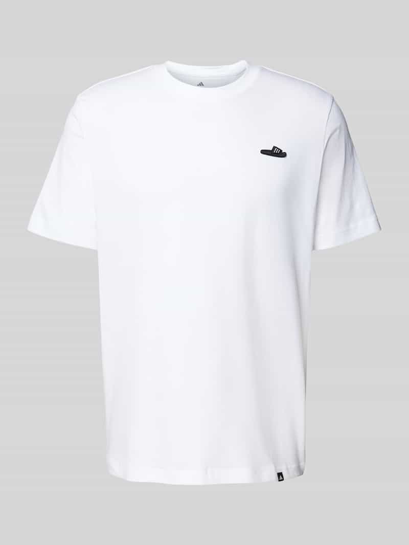 ADIDAS SPORTSWEAR T-shirt met labelstitching