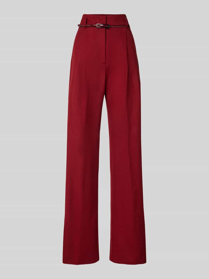 Max Mara Studio Bootcut fit stoffen broek van zuivere scheerwol model 'ZAC'