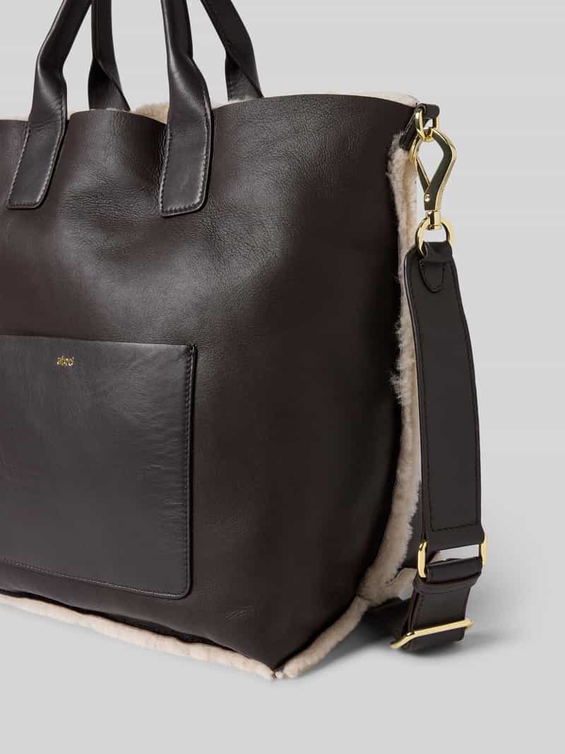 abro Shopper met logoprint model 'Raquel'