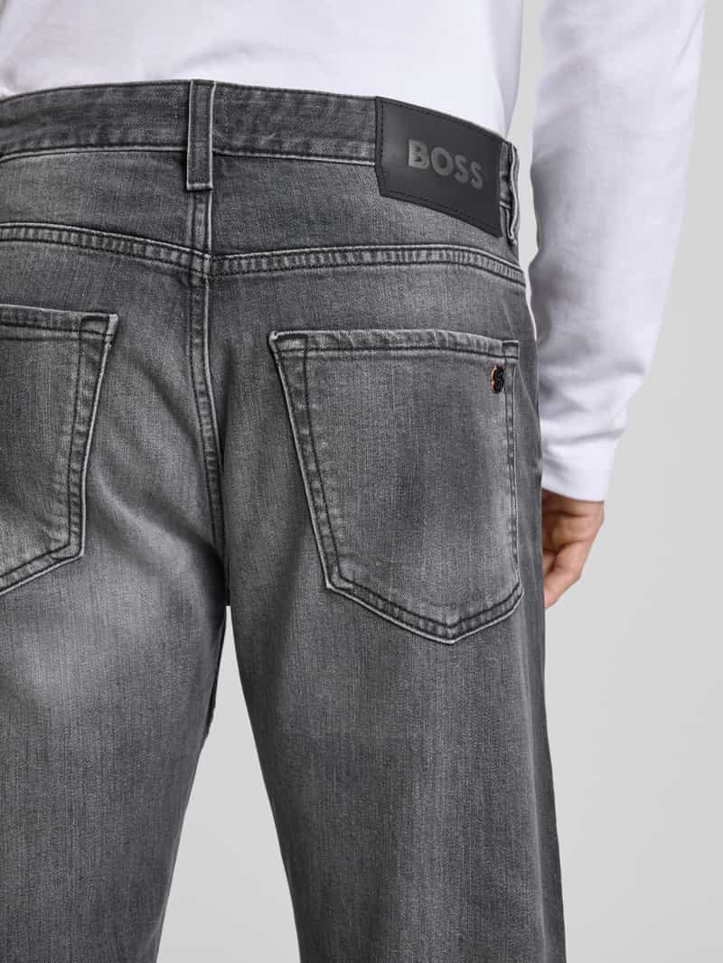 Boss Orange Slim fit jeans met 5-pocketmodel model 'Maine'