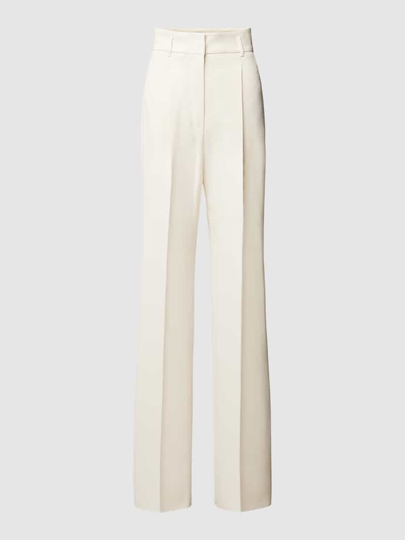 Max Mara Studio Stoffen broek met persplooien, model 'LONTRA'