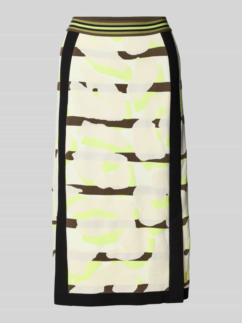 Marc Cain Midirok met viscose en elastische band