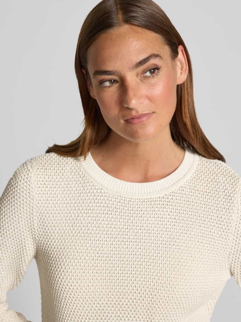 Vila Gebreide pullover met structuurmotief model 'DALO'