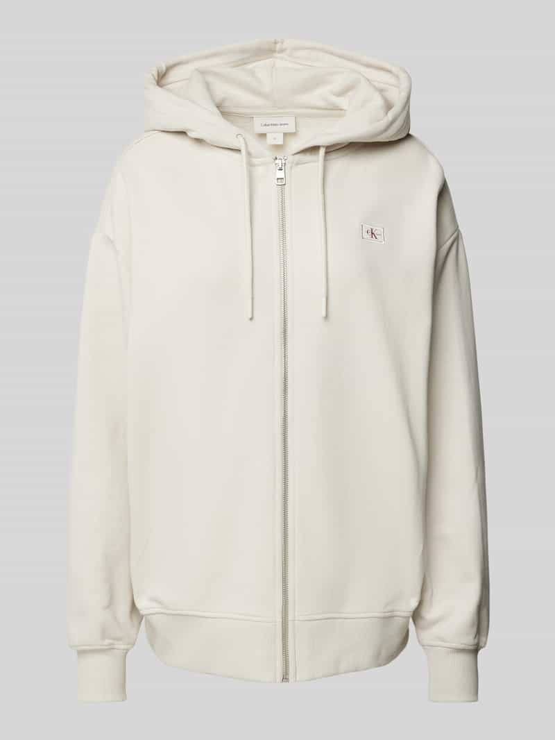 Calvin Klein Jeans Sweatjack met ritssluiting