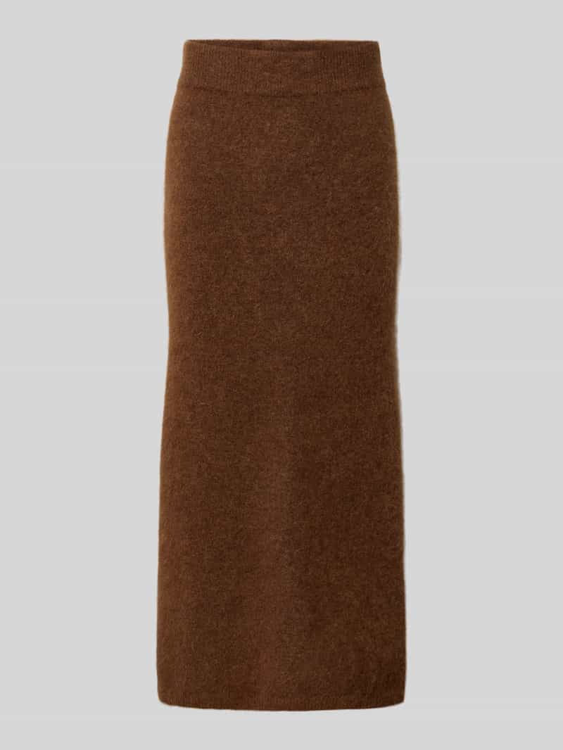 Style Icon Collection Kokerrok in midilengte van mohairmix curated by Maja Weyhe
