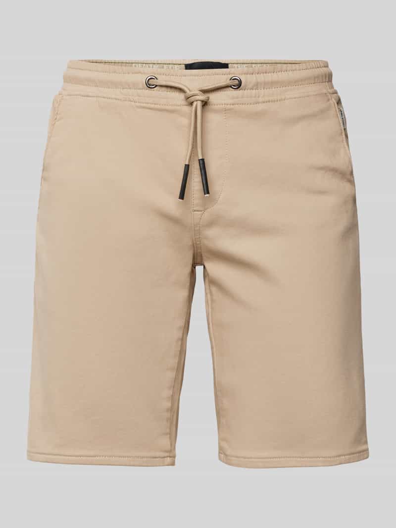 Blend Korte regular fit broek met tunnelkoord