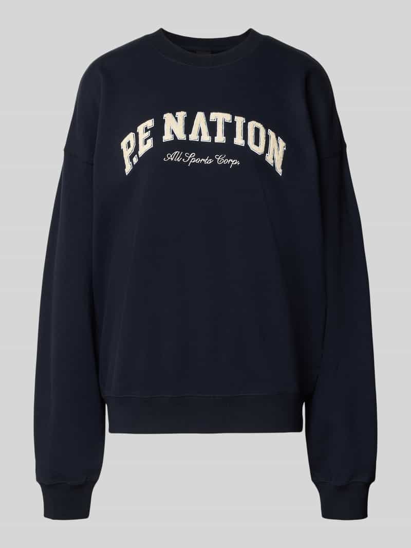 P.E Nation Relaxed fit sweatshirt met ronde hals