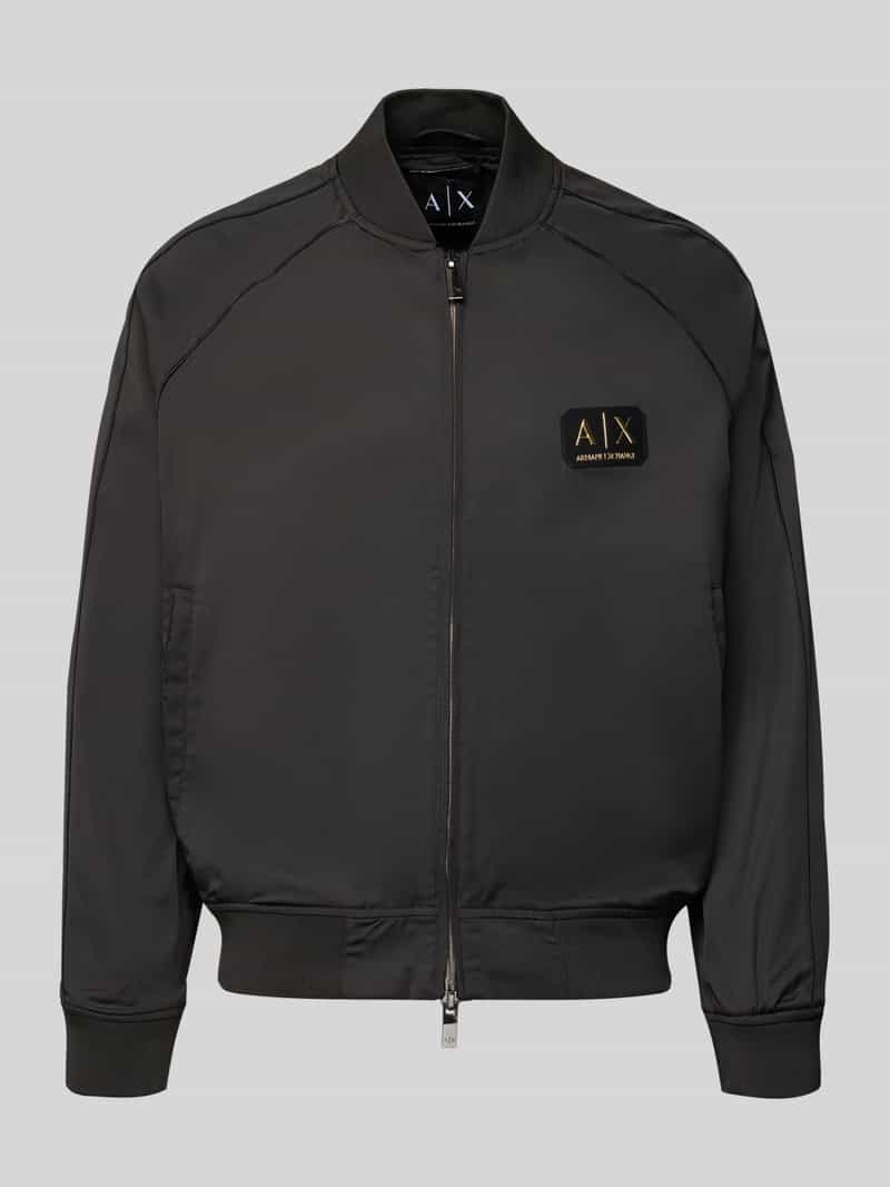 Armani Exchange Bomberjack met ritssluiting