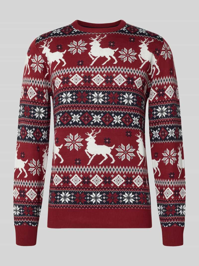 lindbergh Gebreide pullover in all-over look