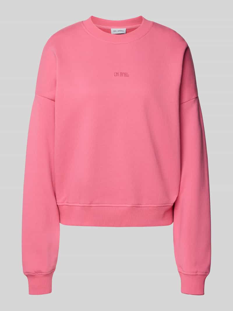 OH APRIL Oversized sweatshirt met ribboorden