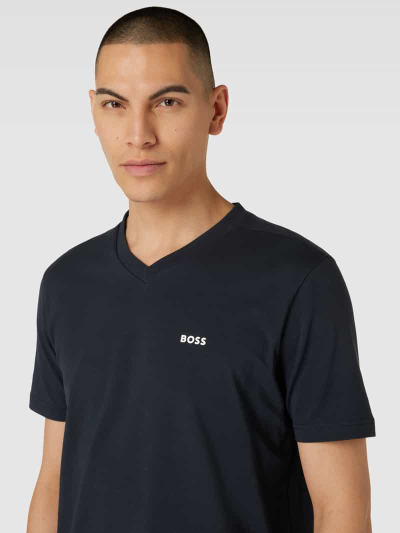 BOSS Green T-shirt met V-hals