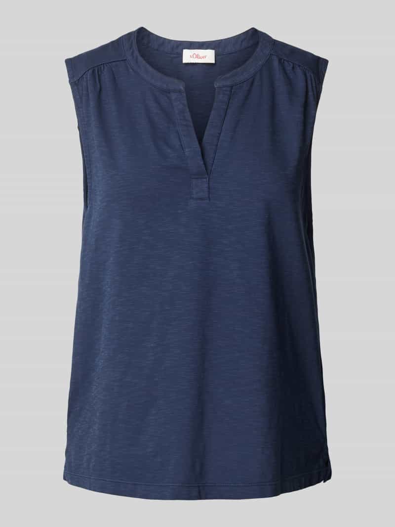 s.Oliver RED LABEL Top met tuniekkraag