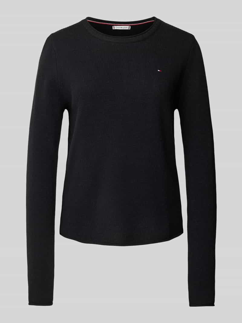 Tommy Hilfiger Gebreide pullover met logostitching