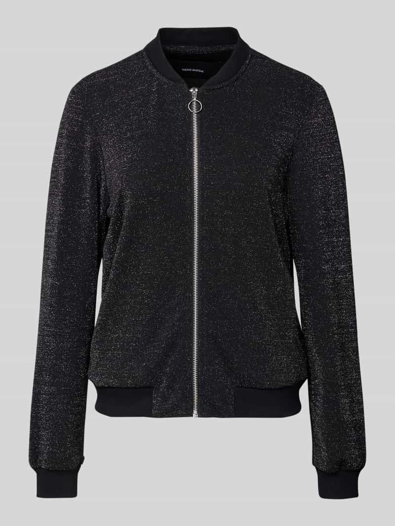 Vero Moda Regular fit bomberjack met collegekraag model 'BERLIN'