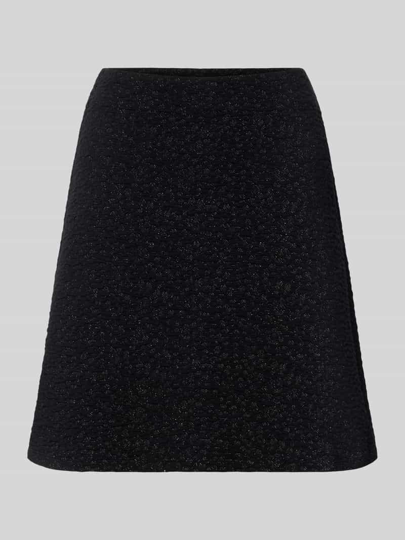 Tom Tailor Denim Uitlopende minirok van katoenmix