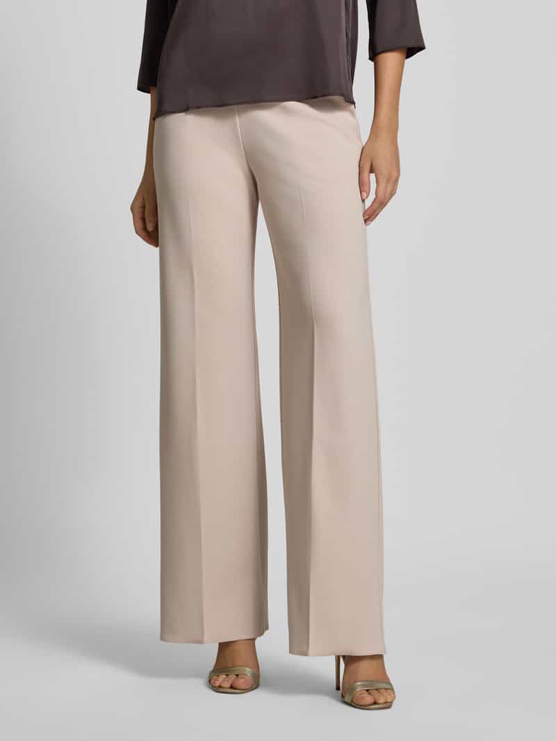 RINASCIMENTO straight fit stoffen broek met persplooien