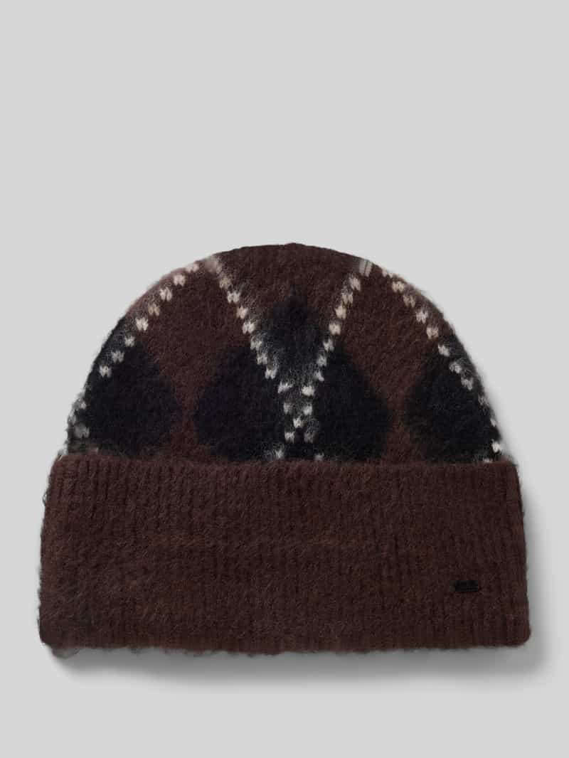 Muts met argyle-motief model 'Arauta cap'