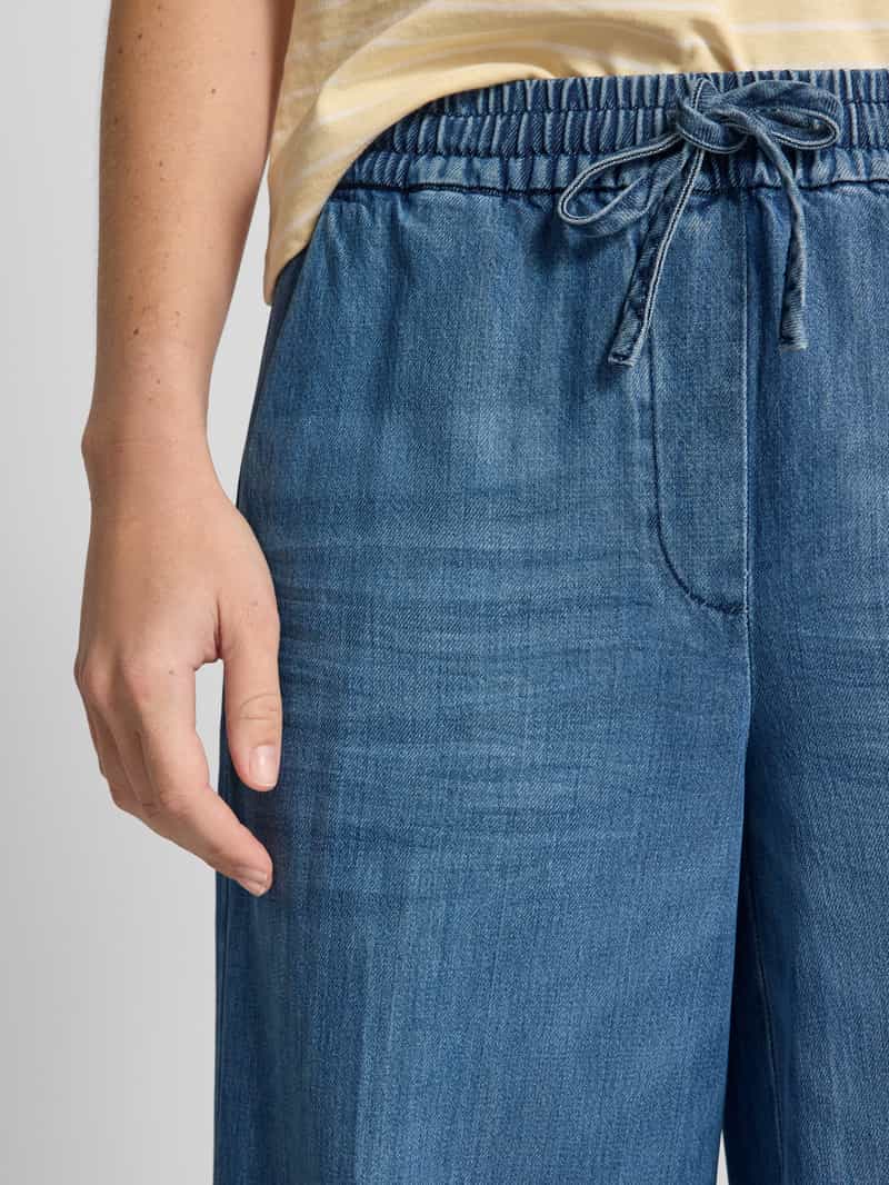 Tom Tailor Relaxed fit culottejeans van een mix van lyocel en katoen