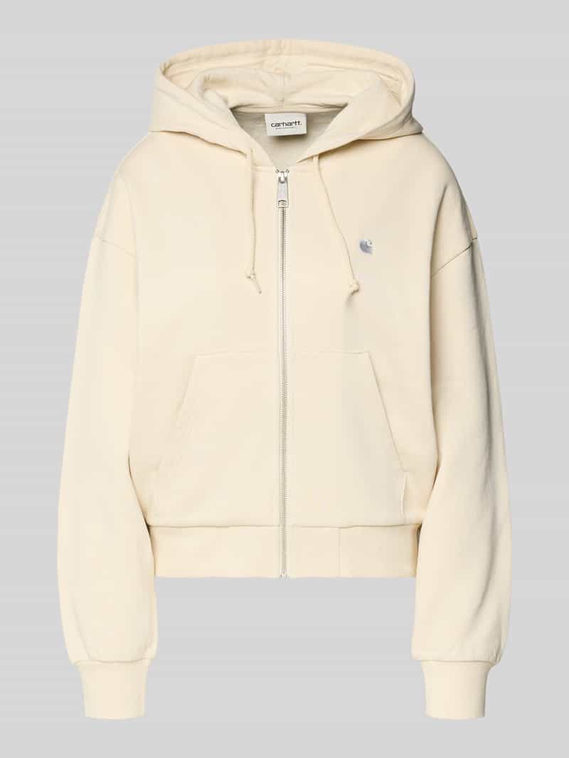 Carhartt Work In Progress Sweatjack met kangoeroezak