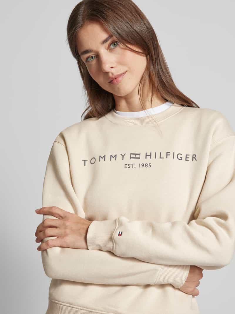 Tommy Hilfiger Sweatshirt met labelprint