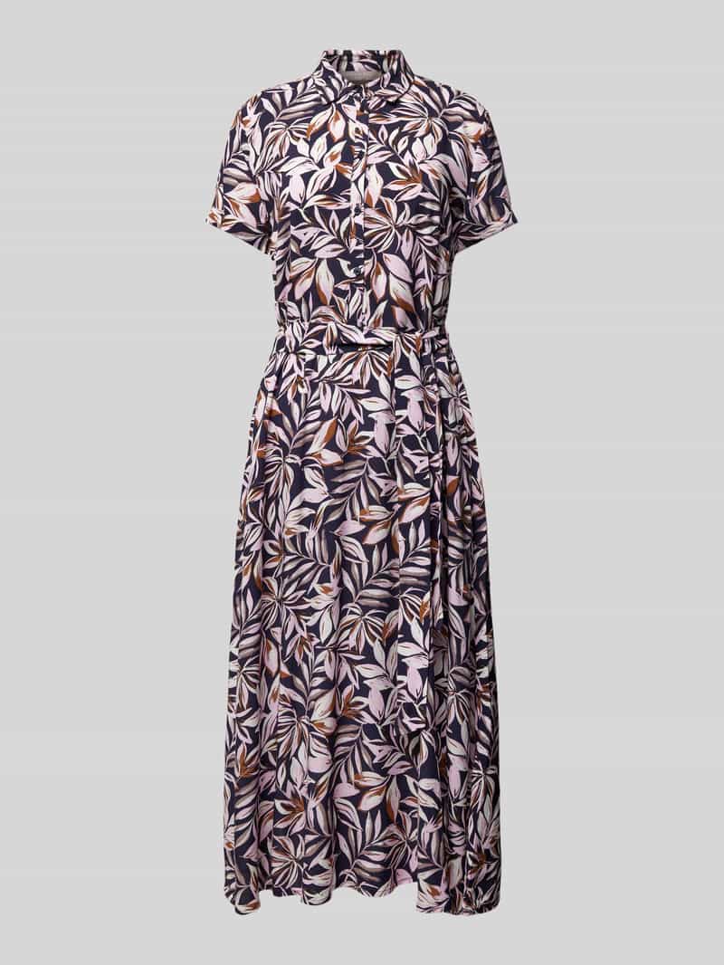 Christian Berg Woman Selection Mini-jurk met strikceintuur