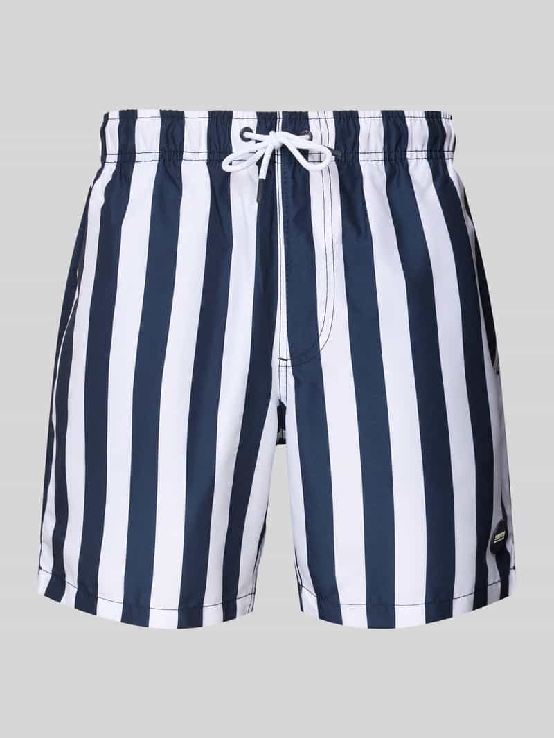 Shiwi Regular fit zwembroek met labelpatch