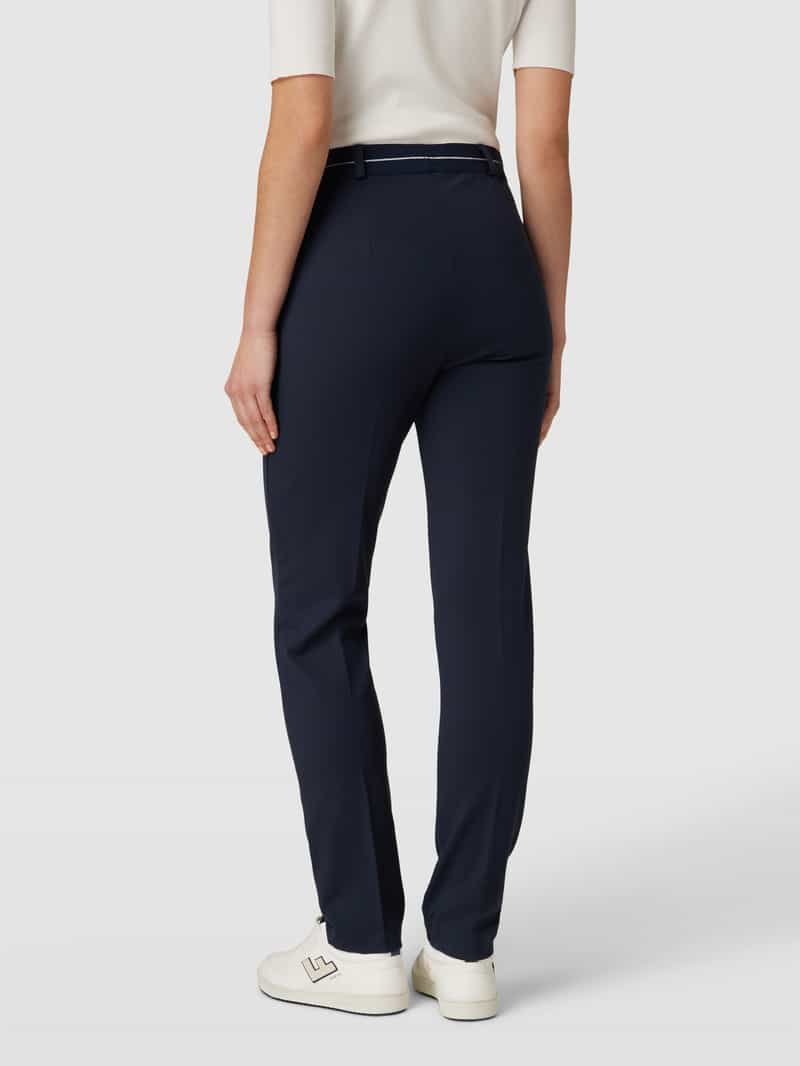 Super slim fit stoffen broek met ritszakken, model 'LILLYT' Raphaela By Brax
