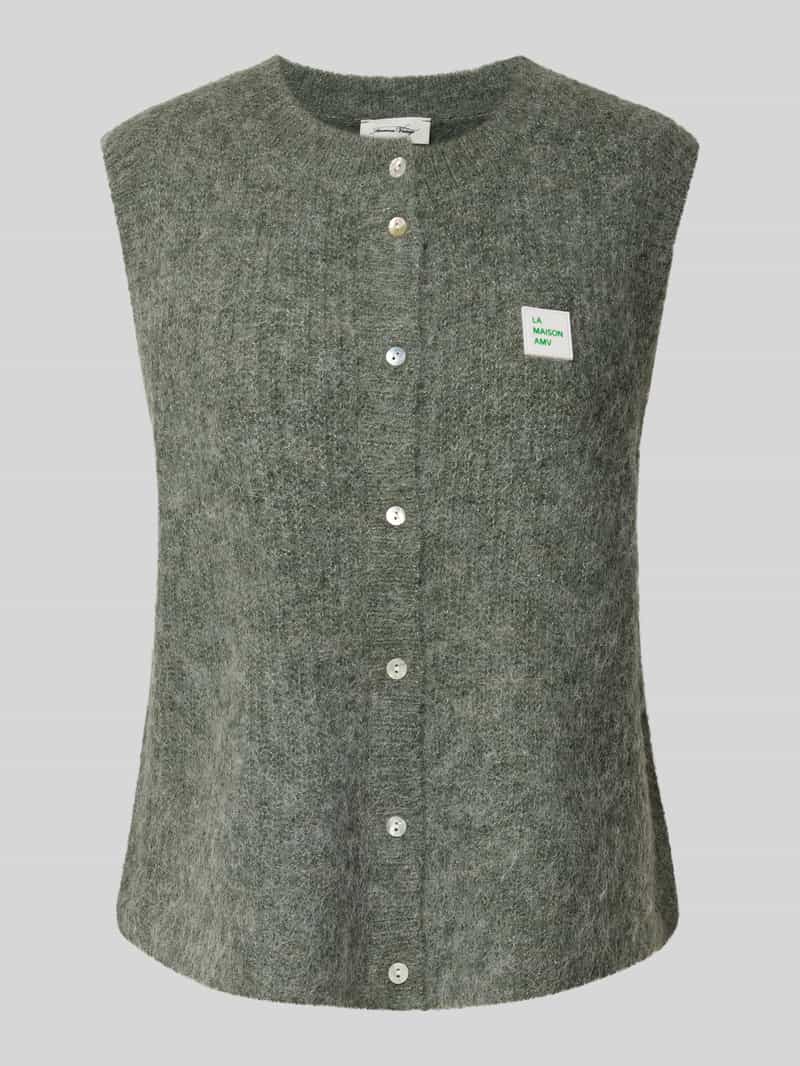 American vintage Gilet in gebreide look