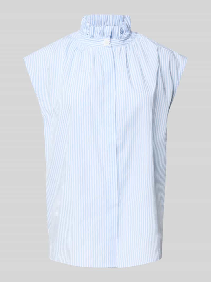 Rich & Royal Regular fit blousetop met opstaande kraag