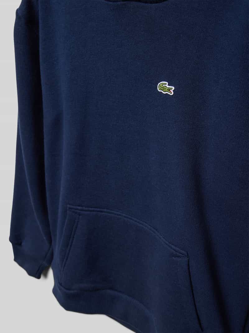 Lacoste Hoodie met logopatch