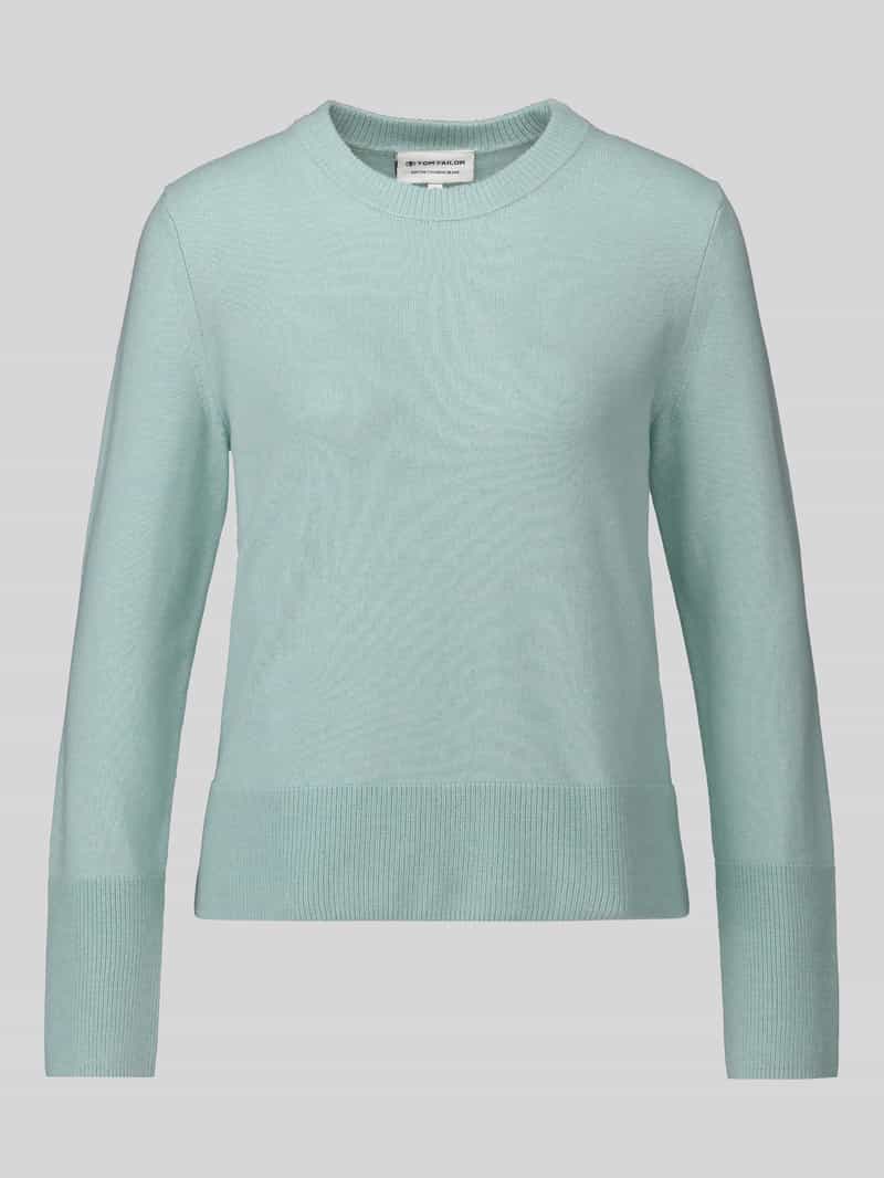 Tom Tailor Pullover van kasjmier met ribboorden