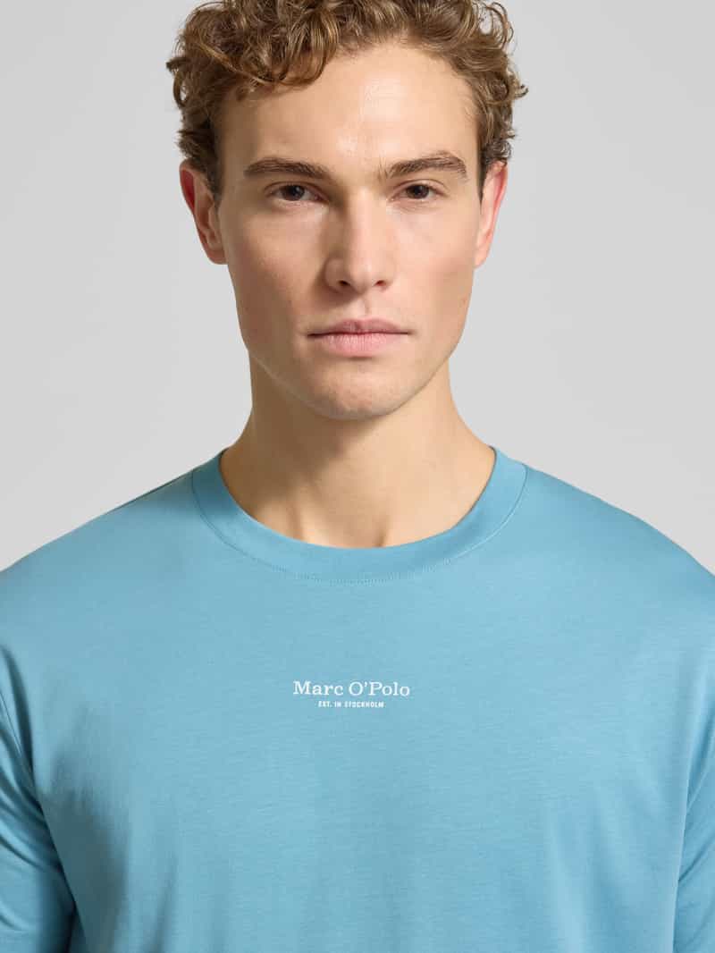 Marc O'Polo Regular fit T-shirt van puur katoen