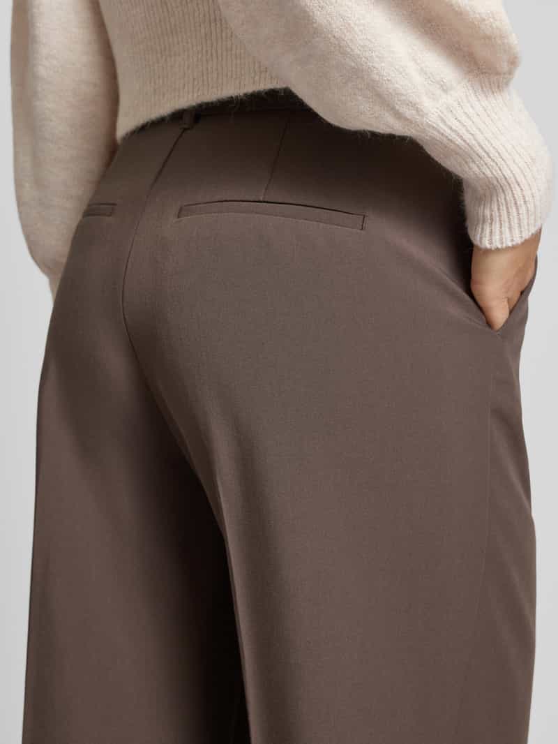 JJXX Wide fit stoffen broek met viscose model 'Ellis'