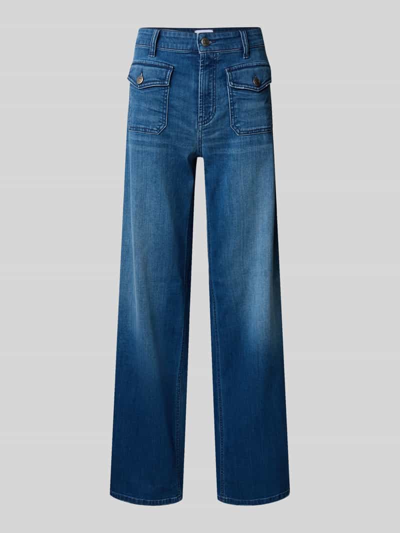 CAMBIO Jeans met opgestikte klepzakken model 'AIMEE'