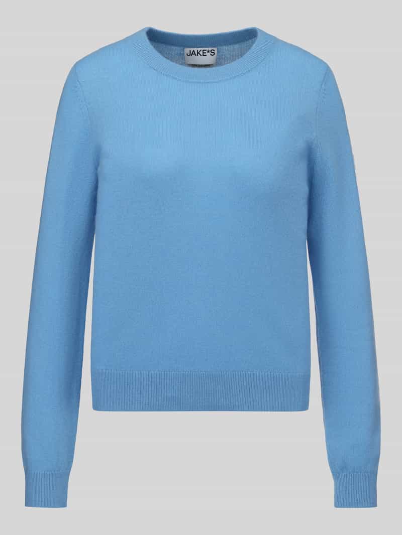 Jake*s Casual Regular fit pullover van puur kasjmier