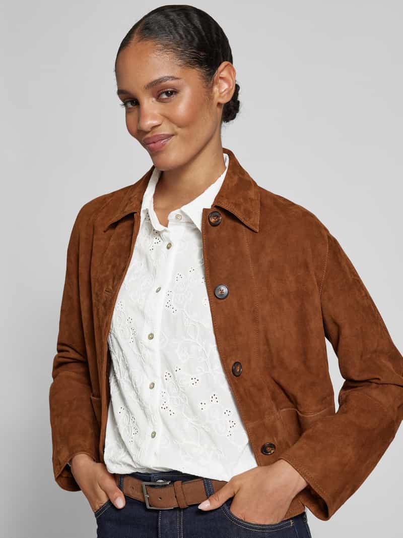 FREE QUENT Overhemdblouse met knoopsluiting model 'Uniqua'