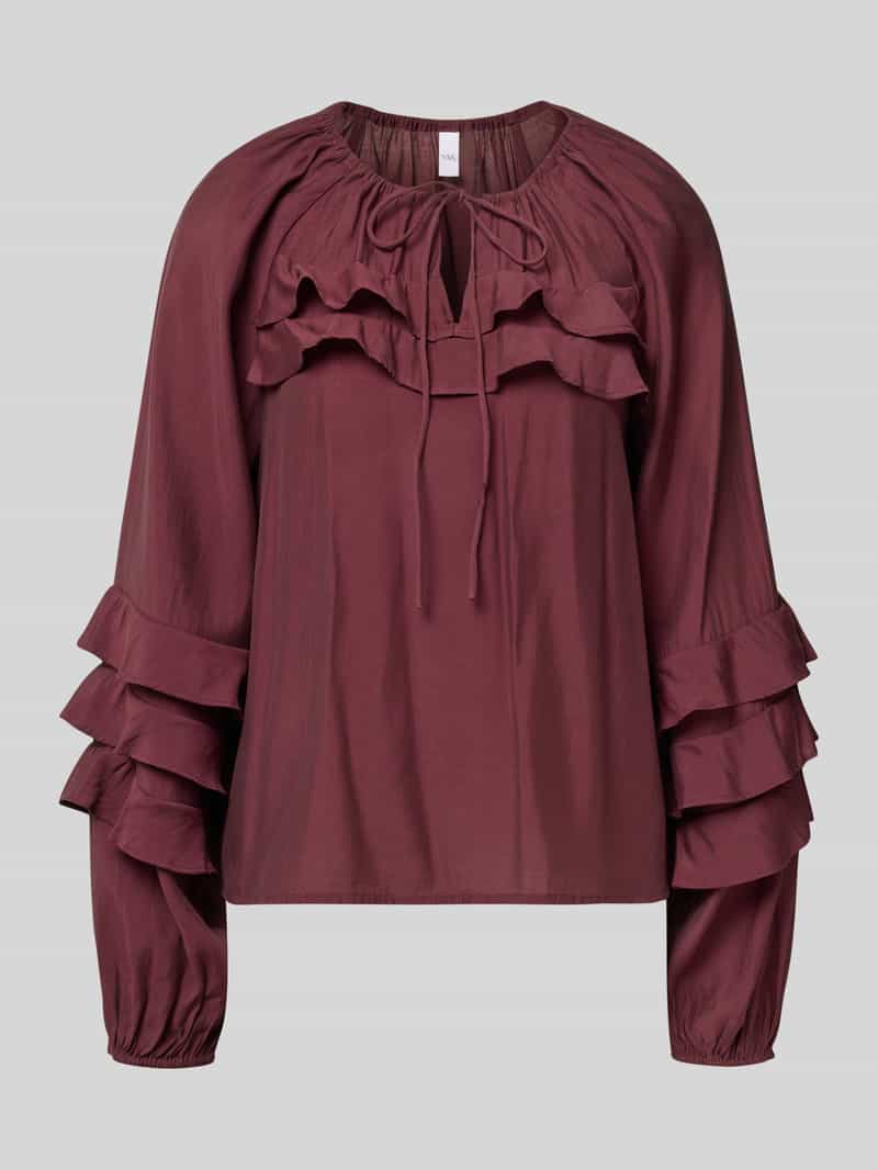YAS Blouseshirt met volants model 'TEMURA'